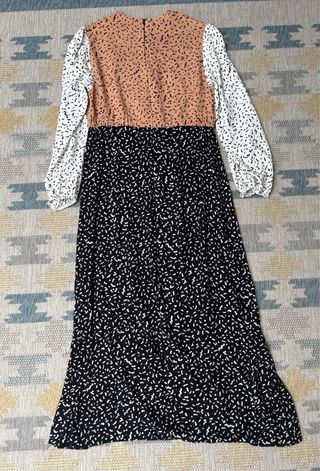 Vestido largo estampado talla 38