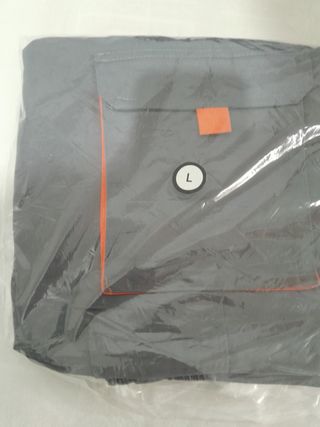 Pantalones de trabajo grises talla L