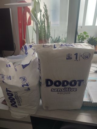 113 Pañales Dodot Sensitive Talla 1