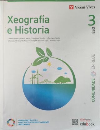 LIBRO XEOGRAFIA E HISTORIA 3º ESO.