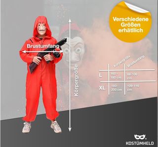 Disfraz La Casa de Papel Adulto