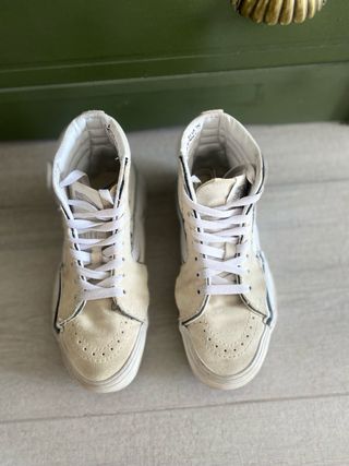 Zapatillas altas de piel SK8-Hi Reconstruct - Crud