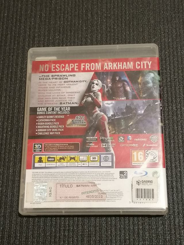 PS3 Batman: Arkham City - Game of the Year Edition