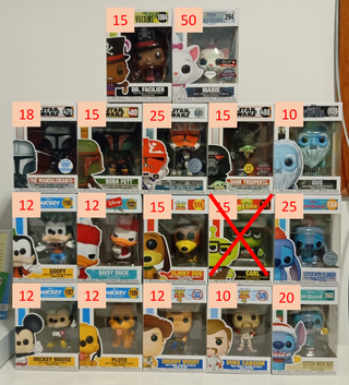 Funko Pop! Colección Disney, Star Wars, Toy Story