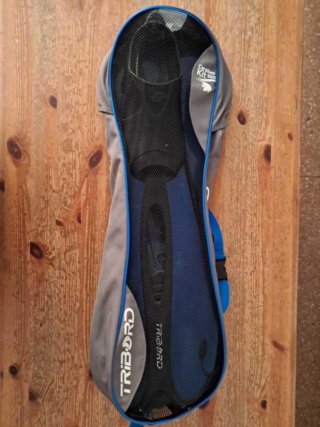 Aletas de buceo Tribord azules