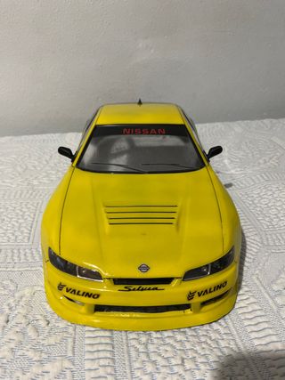 Carrocería RC Nissan Silvia S15 Amarillo 1:10