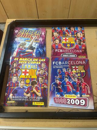 Álbumes FC Barcelona Panini