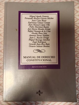 Manual de Derecho Constitucional