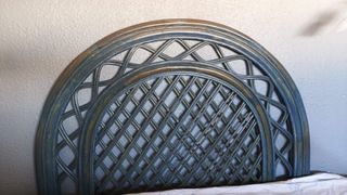 Cabezal mimbre azul para cama de 90 o 80. 2 Unidad