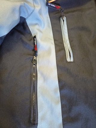 Chaqueta Moto 2 Wheels Negra y Gris