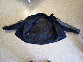 Chaqueta Moto 2 Wheels Negra y Gris