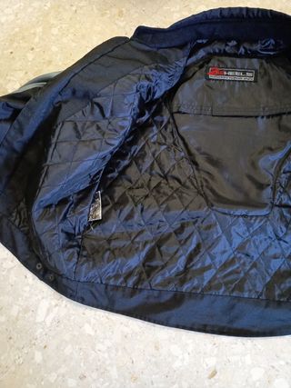 Chaqueta Moto 2 Wheels Negra y Gris