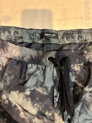 Bañador Replay Tie-Dye Gris Multicolor