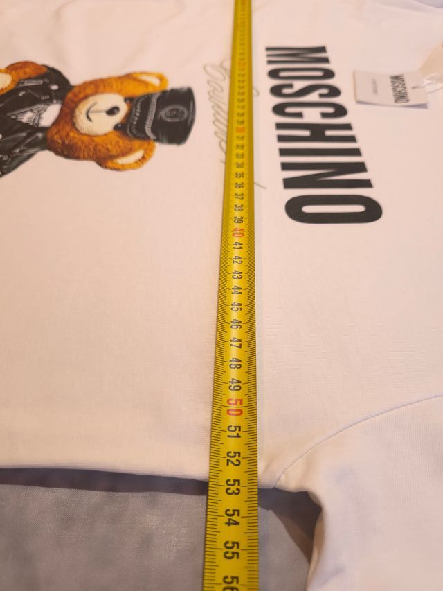 Camiseta Moschino Oso Motero Talla M Ref-48300