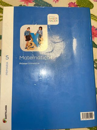 MATEMATICAS 5 PRIMARIA SANTILLANA 