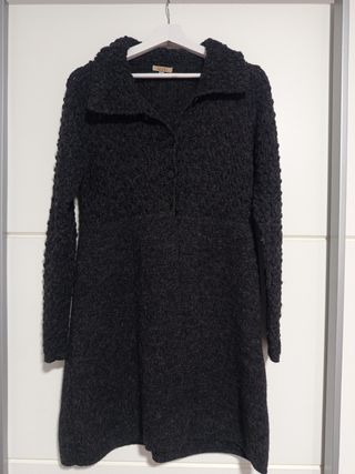 Chaqueta de lana gris talla M