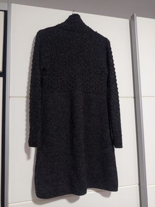 Chaqueta de lana gris talla M