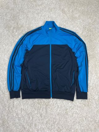 ¡¡OFERTA!! Talla L Chaqueta Adidas Azul y Negro