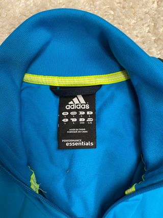¡¡OFERTA!! Talla L Chaqueta Adidas Azul y Negro