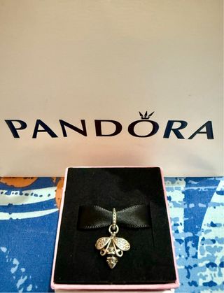 Pandora Charm Abeja Plata