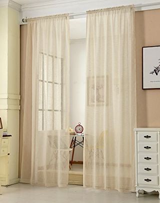 Cortinas Translúcidas 2 Piezas WOLTU | 140x245 cm