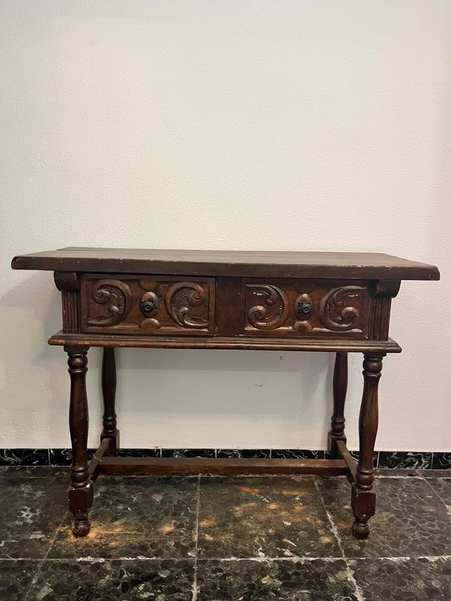 Consola madera y forja (2 unidades)