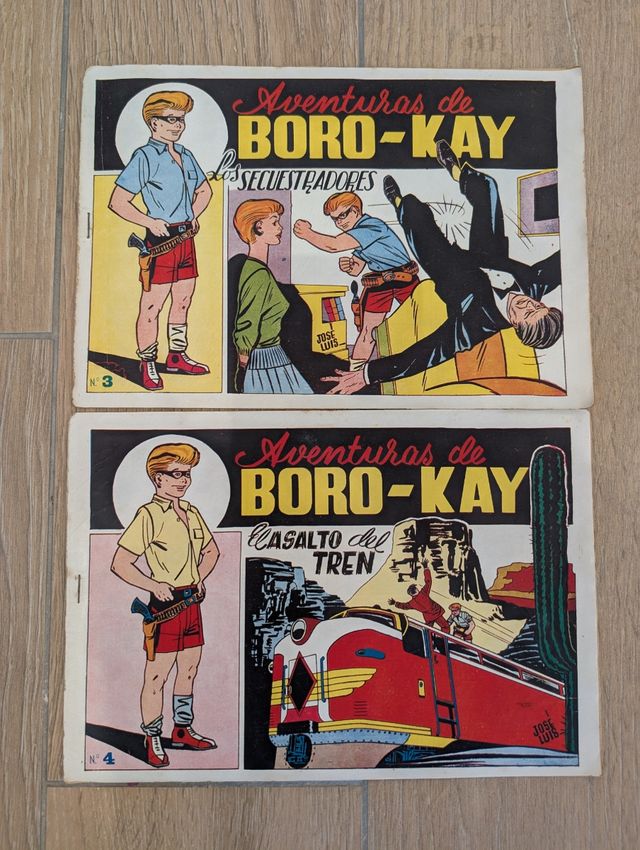 Colección completa Boro-Kay (1–8) – 1956 – Tebeos