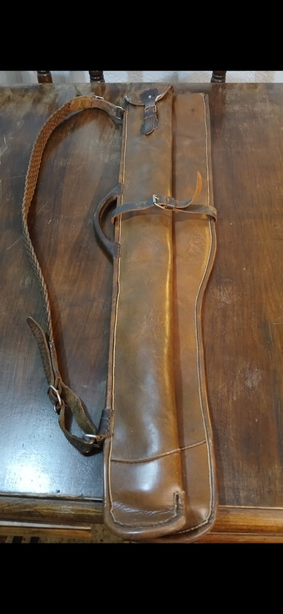 Funda de cuero para escopeta o rifle