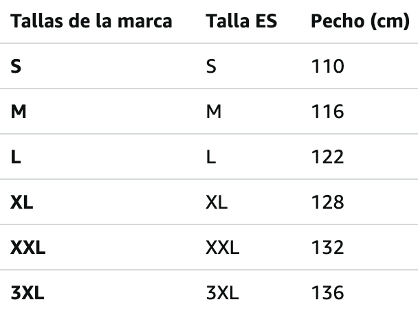 Chaqueta de entretiempo hombre Talla XL