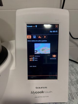 Robot Cocina Taurus Mycook Touch Unlimited Urge
