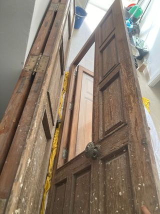 Puertas antiguas en madera