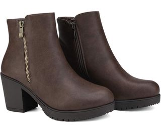 Botines Chelsea de Tacón Ancho para Mujer