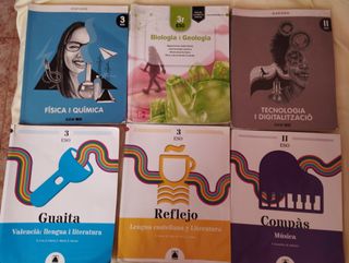 Libros 3r ESO comunidad Valenciana 