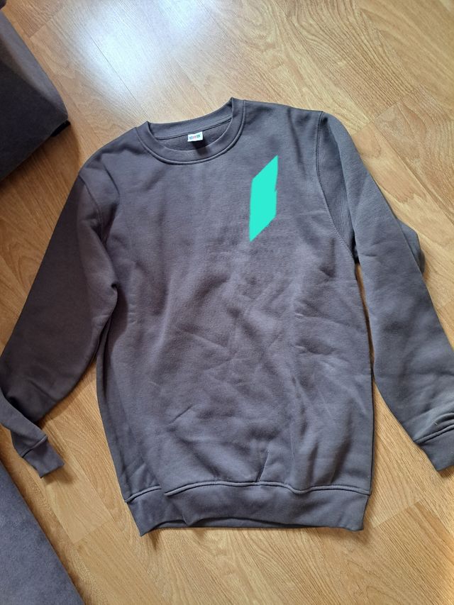 Sudadera gris hombre