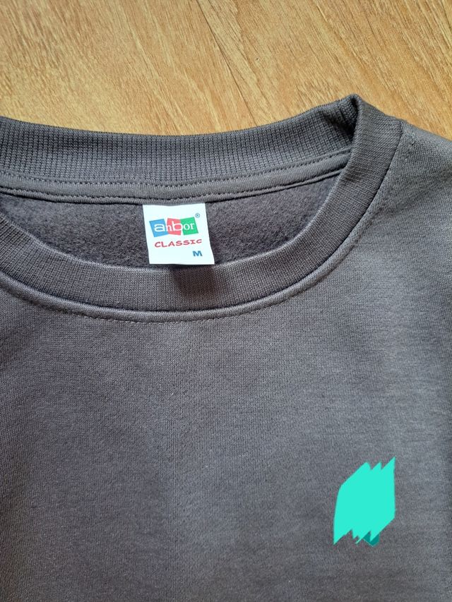 Sudadera gris hombre