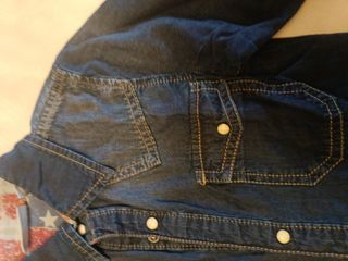 Camicia bimbo cotone 7-8 anni