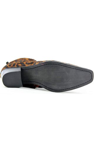 Botines Chelsea de Leopardo talla 43