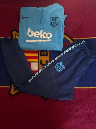 Chándal FC Barcelona Nike Azul