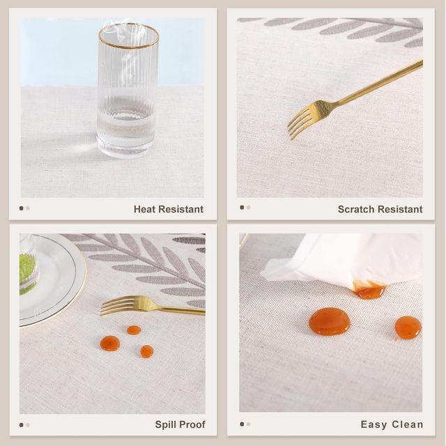 Mantel Rectangular Impermeable Elegante 140x240cm