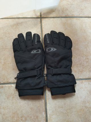 Guantes de Nieve Salomon Hombre Negros T-L