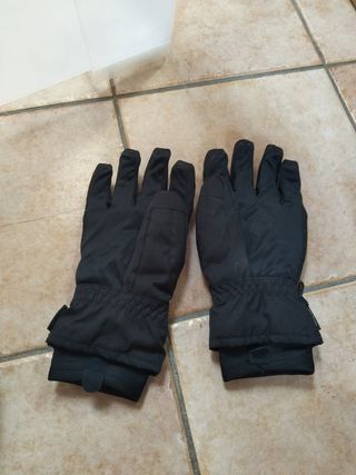 Guantes de Nieve Salomon Hombre Negros T-L