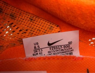 Zapatillas Nike Zoomx Dragonfly 2 Elite Oly Naranj