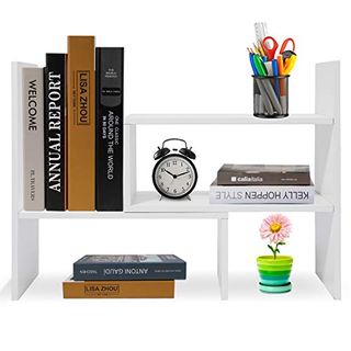 Estantería ajustable blanca