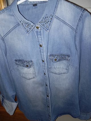 Camisa vaquera mujer
