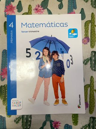 MATEMATICAS 4o PRIMARIA tercer trimestre