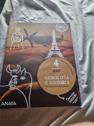 Pack Libros geografia 4 eso ANAYA