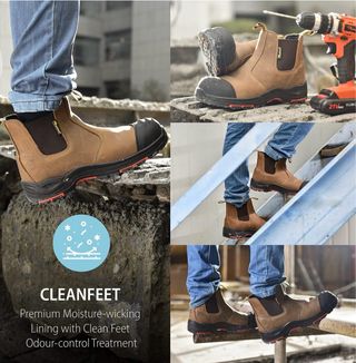 Zapatos de Seguridad Hombres Talla 41