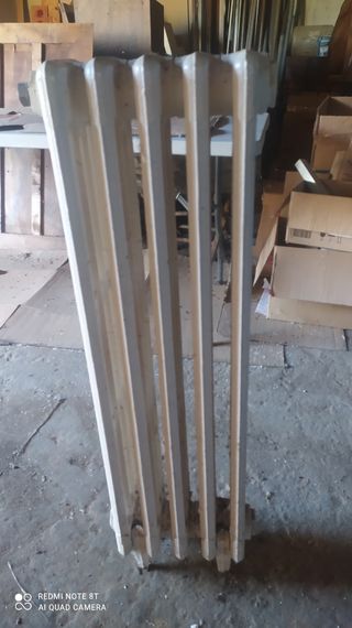 Radiador de hierro blanco