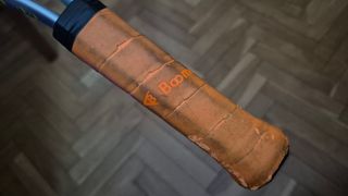 Raqueta Boomerang infantil naranja y regalo 
