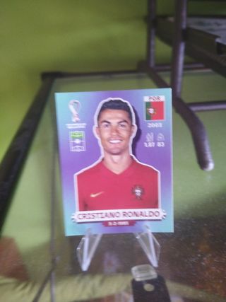 Cromo Cristiano Ronaldo Mundial 2022